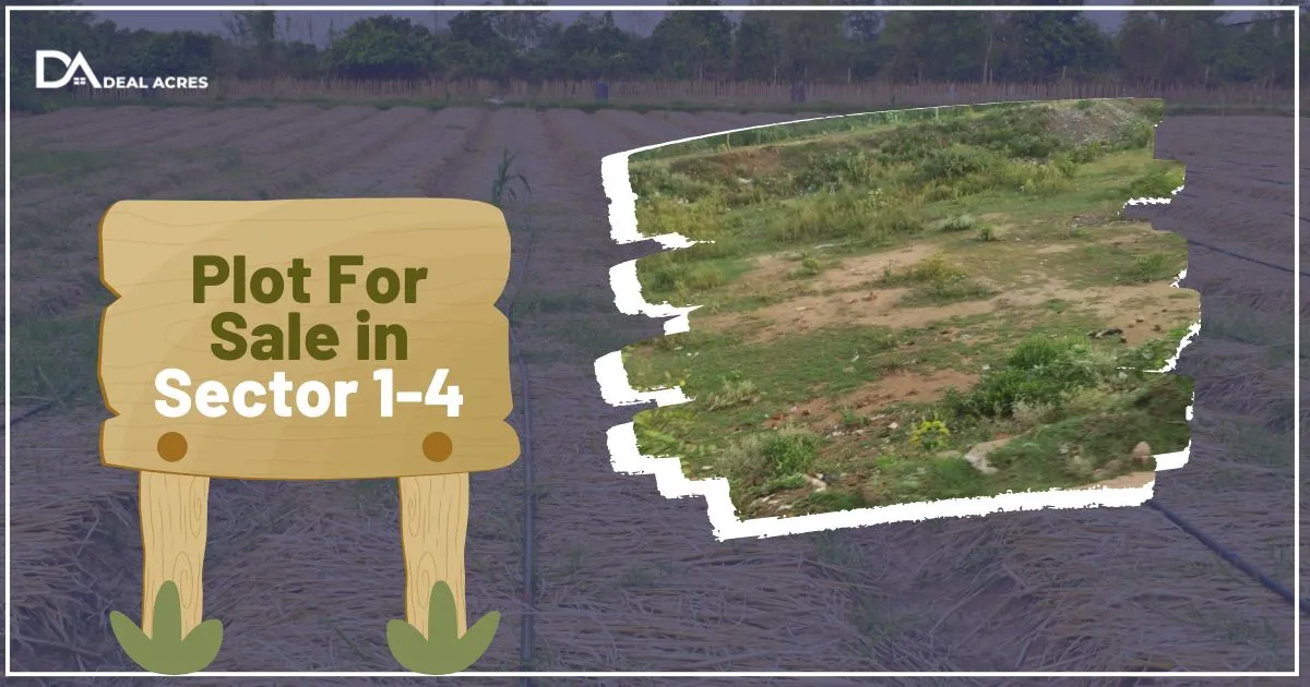 Plot For sale in sector 1-4 Hisar - deal acres